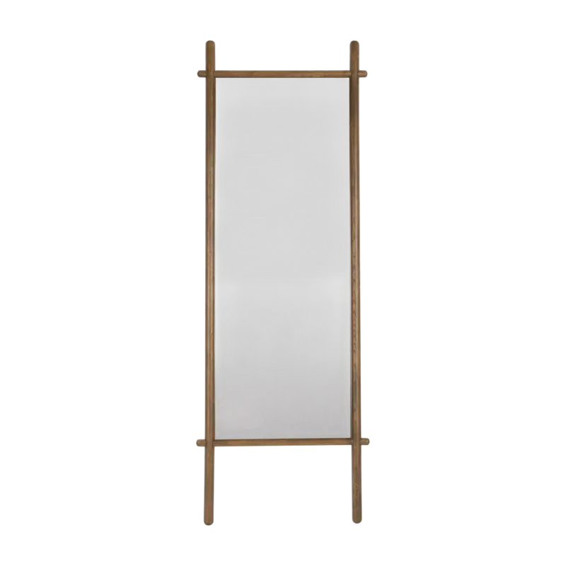 Miroir en bois de chêne marron 160x58cm Arden - The Cool Republic - The Cool Republic