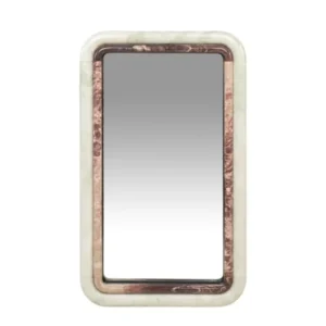 Miroir en marbre bicolore 60x2,5x100cm Belle - Versmissen - The Cool Republic