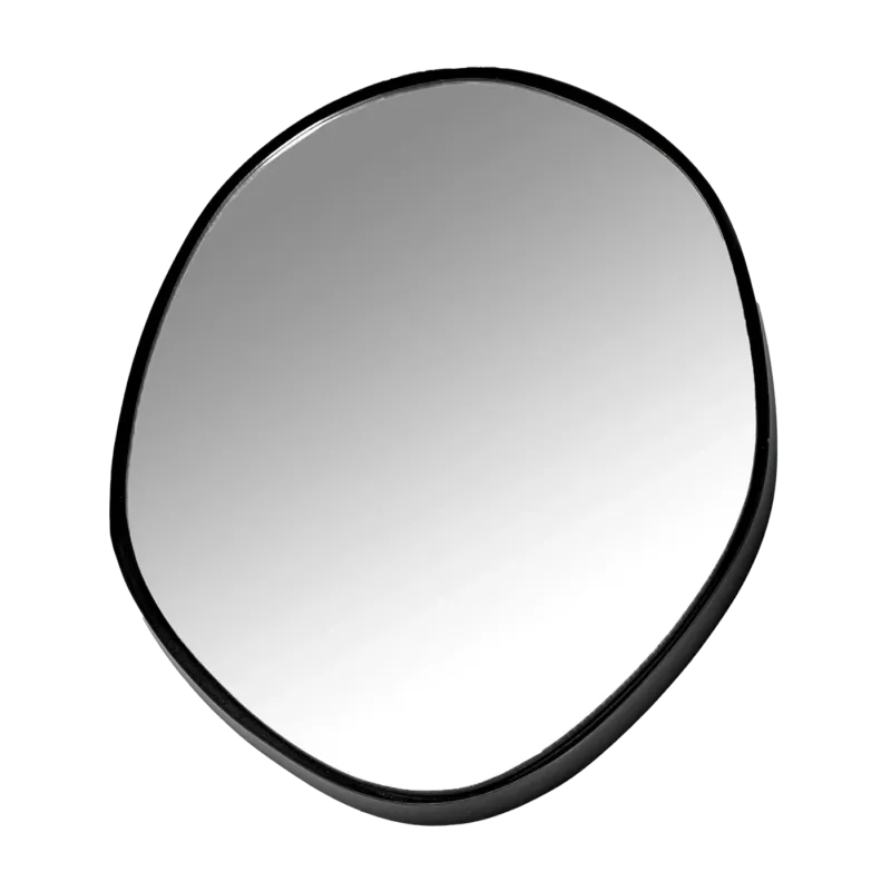 Miroir en verre et acier noir C - Serax - The Cool Republic