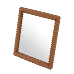 Miroir en verre et bois mindi 56,5x4cm Kiko - Versmissen - The Cool Republic