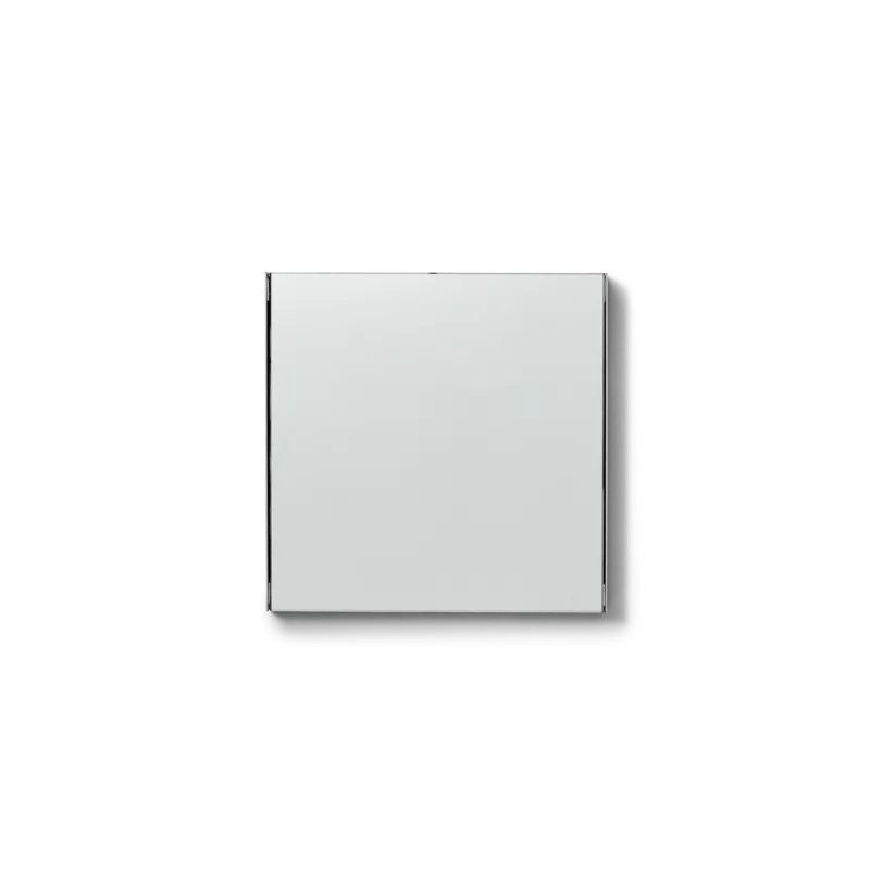 Miroir mural en acier inoxydable avec une porte 40cm Taper - Form&Refine - The Cool Republic