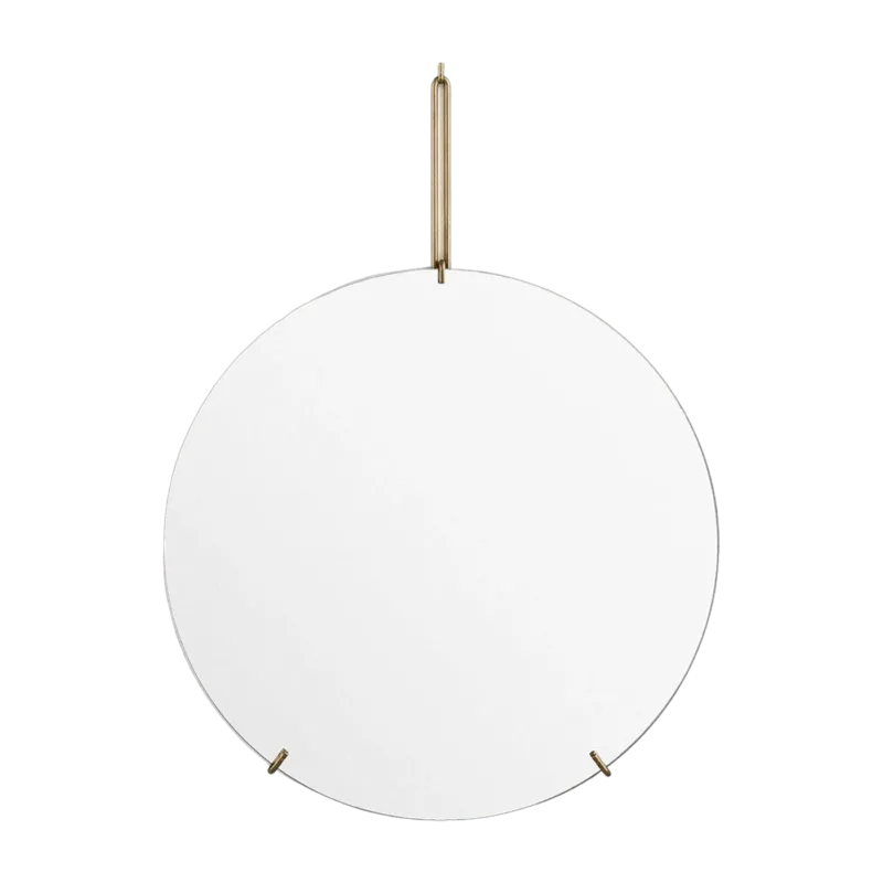 Miroir mural en laiton 50 cm - Moebe - The Cool Republic