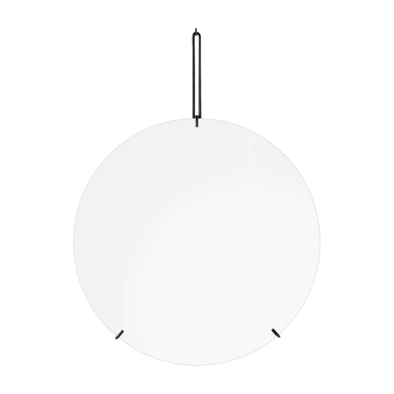 Miroir mural noir 50 cm - Moebe - The Cool Republic