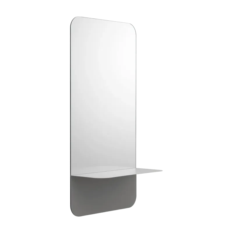 Miroir mural vertical gris Horizon Grey - Normann Copenhagen - The Cool Republic