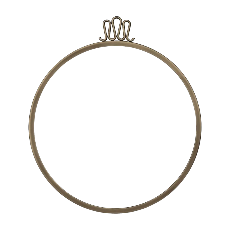 Miroir rond en laiton 42 cm Randaccio - Gubi - The Cool Republic
