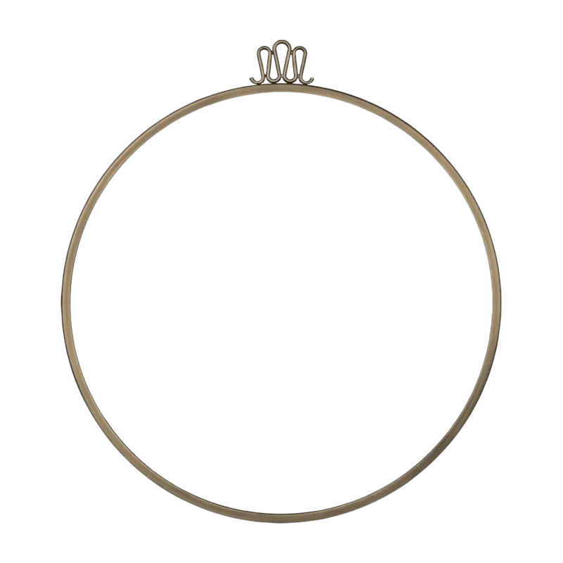 Miroir rond en laiton 60 cm Randaccio - Gubi - The Cool Republic
