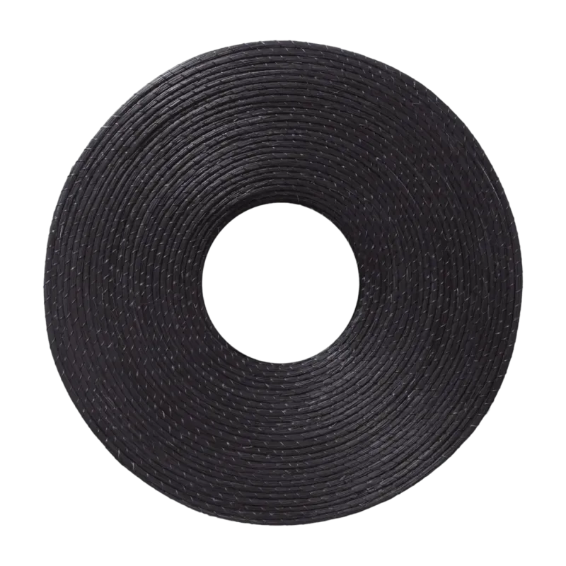 Miroir rond en palmier noir Killa - Ames - The Cool Republic