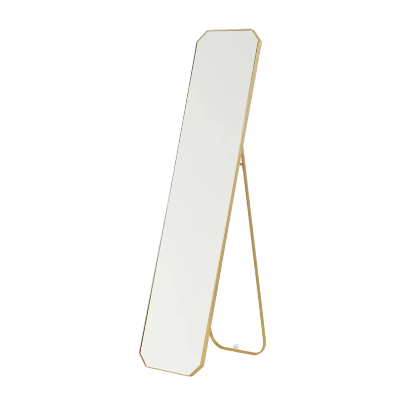 Miroir sur pied en laiton - HKliving - The Cool Republic