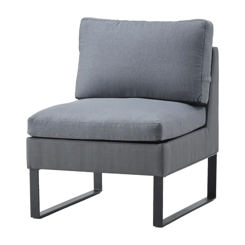 Module canapé gris foncé Flex - Cane-Line - The Cool Republic