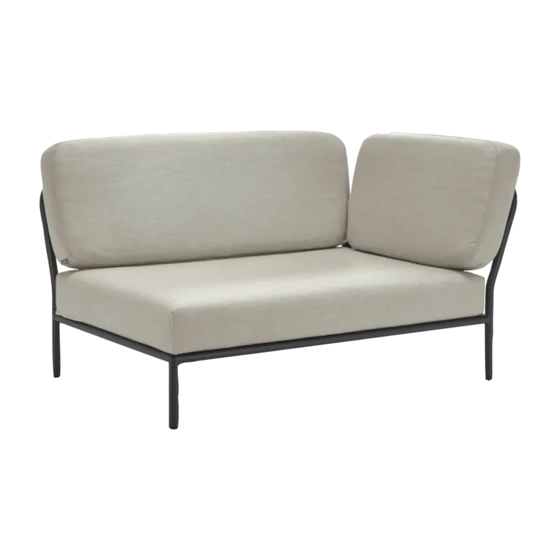 Module droit de canapé lounge gris clair LEVEL - Houe - The Cool Republic