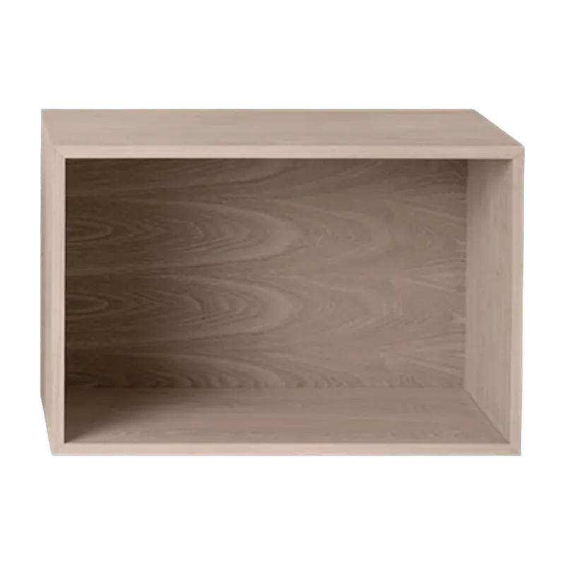 Module fermé L pour étagère Stacked chêne - Muuto - The Cool Republic