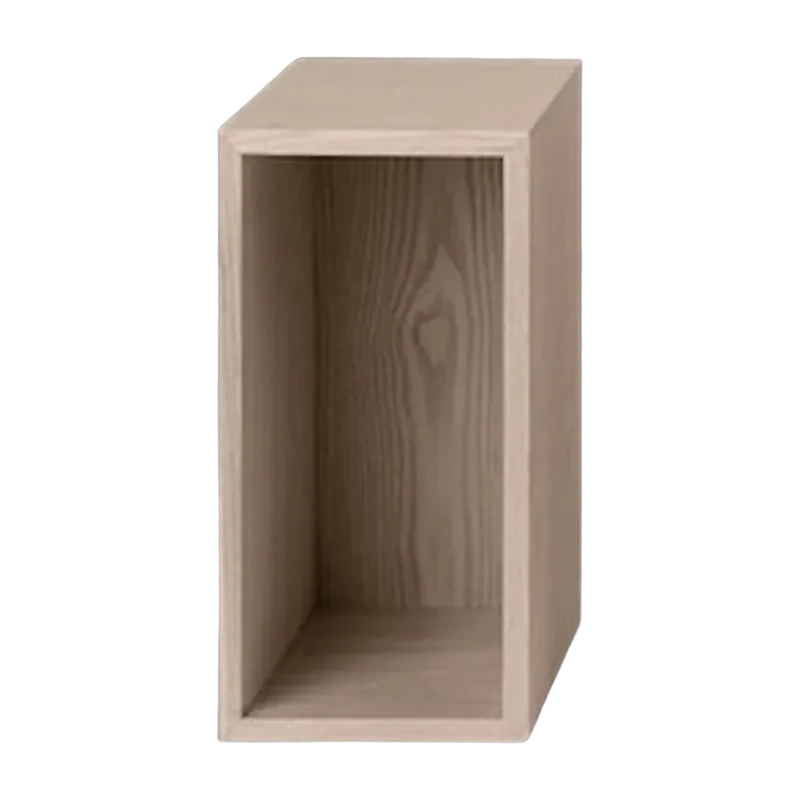 Module fermé S pour étagère Stacked chêne - Muuto - The Cool Republic