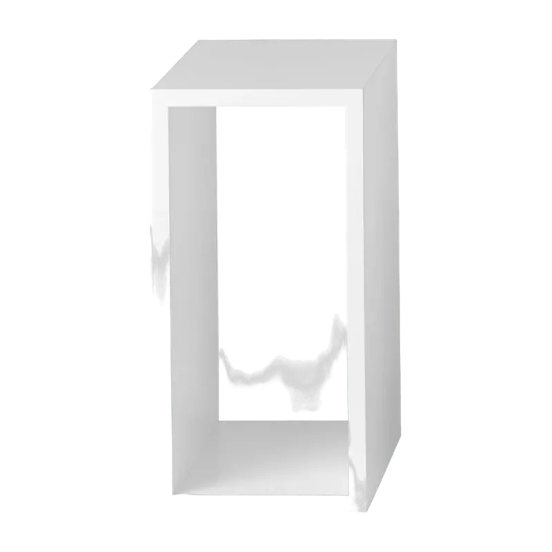 Module ouvert S pour étagère Stacked Blanc - Muuto - The Cool Republic