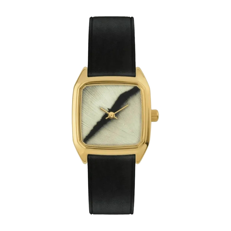Montre noir Amherst et cadre doré Prima - Laps - The Cool Republic