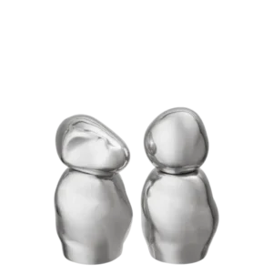 Moulins sel et poivre en aluminium miroir poli Orevo - Ferm Living - The Cool Republic
