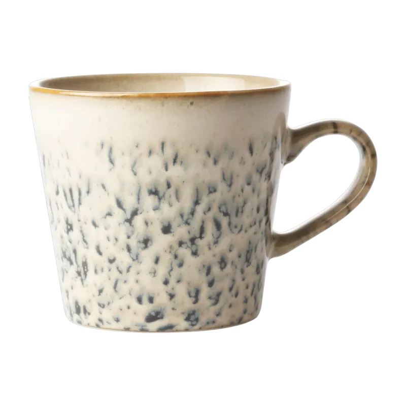 Mug cappuccino Hail en céramique Vaisselle 70's - HKliving - The Cool Republic