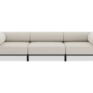 Noah Sofa - 3-Sitzer Breit - Weiß