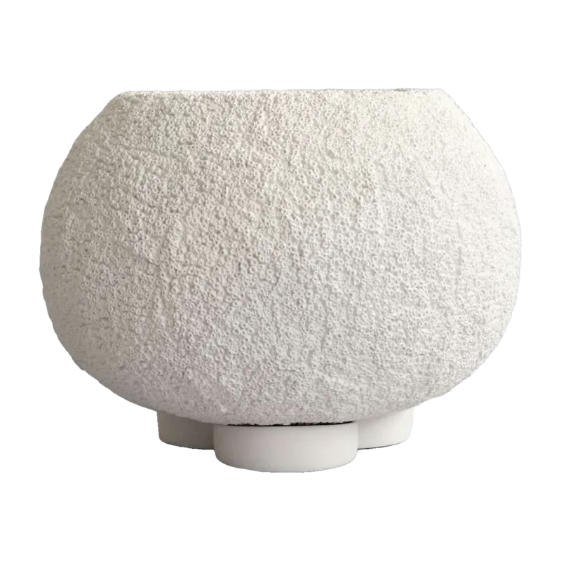 pot de fleur en fibre blanche 56x46cm- 101 Copenhagen