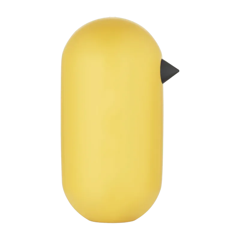 Oiseau en bois 10 cm jaune Little Bird Yellow - Normann Copenhagen - The Cool Republic
