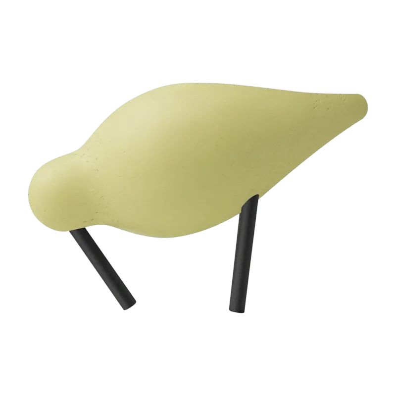 Oiseau jaune clair S Shorebird - Normann Copenhagen - The Cool Republic