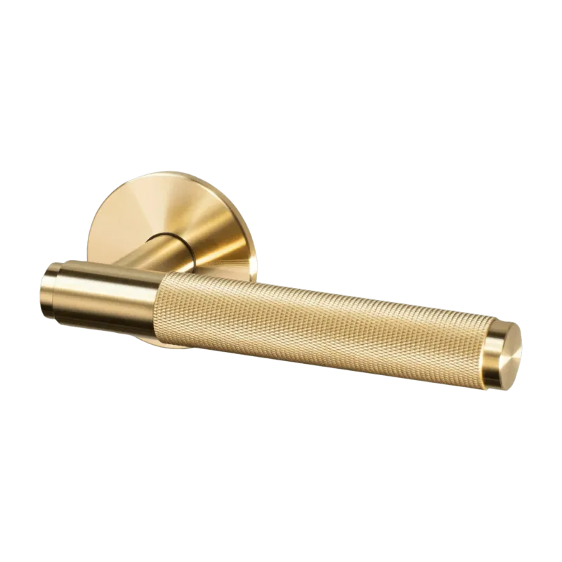 Paire de poignées de porte avec ressort laiton 14,5 cm - Buster+Punch - The Cool Republic