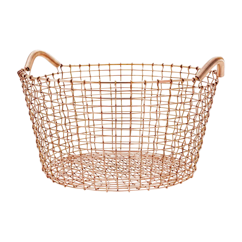 Panier en cuivre 35 L Classic - KORBO - The Cool Republic