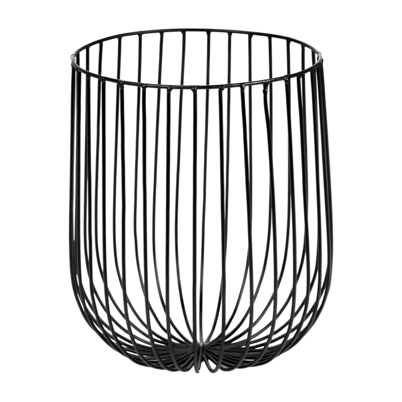 Panier noir en fer Catu L - Serax - The Cool Republic