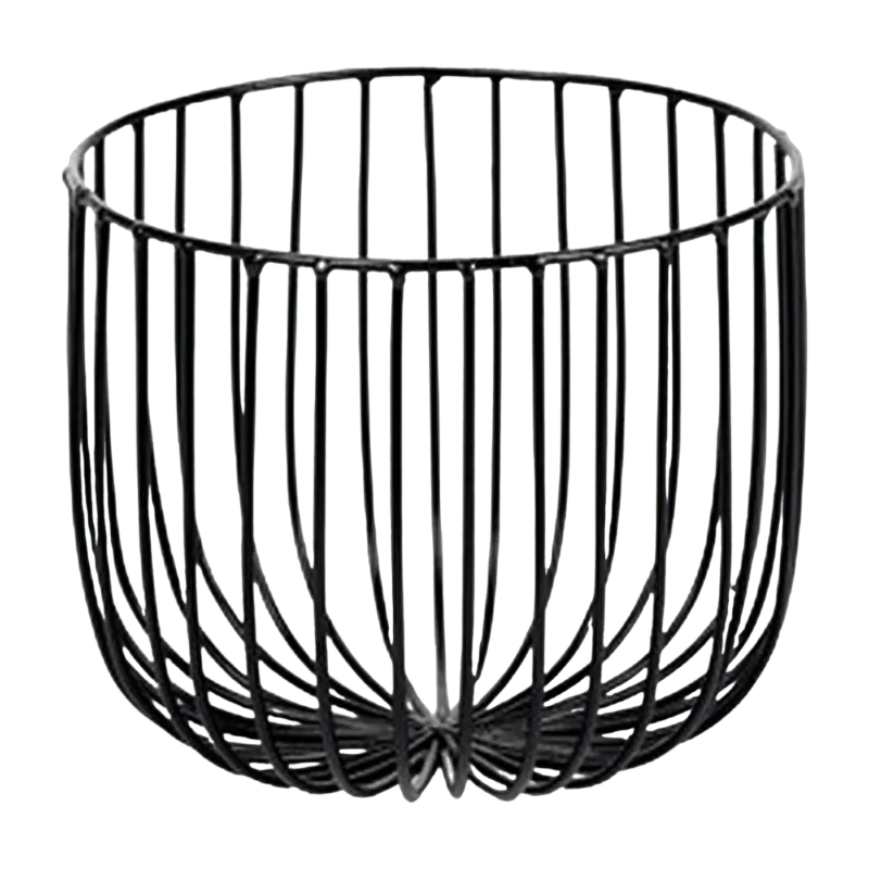 Panier noir en fer Catu - Serax - The Cool Republic