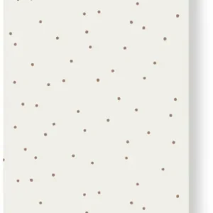 Papier peint à pois blanc cassé 53 x 1000 cm - Ferm Living - The Cool Republic