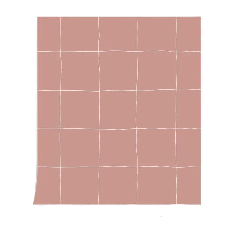Papier peint blush Trame - Season Paper x Heju - The Cool Republic