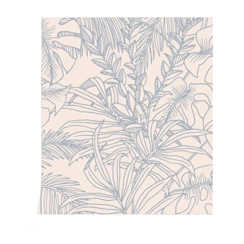 Papier peint gris Abondance - Season Paper - The Cool Republic