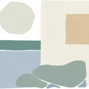 Papier peint L Pensées Abstraites Raccordable - Edito - The Cool Republic