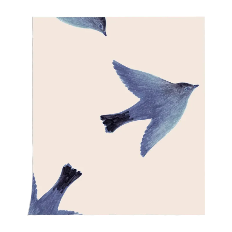 Papier peint L'oiseau - Season Paper - The Cool Republic