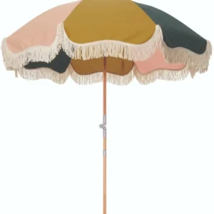 Parasol rond en tissu coloré 70s Cinque The Premium - Business & Pleasure - The Cool Republic