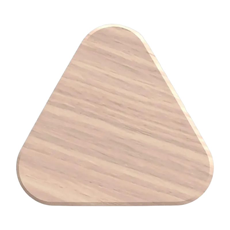Patère en chêne naturel 11 cm Léonie - Hartô - The Cool Republic
