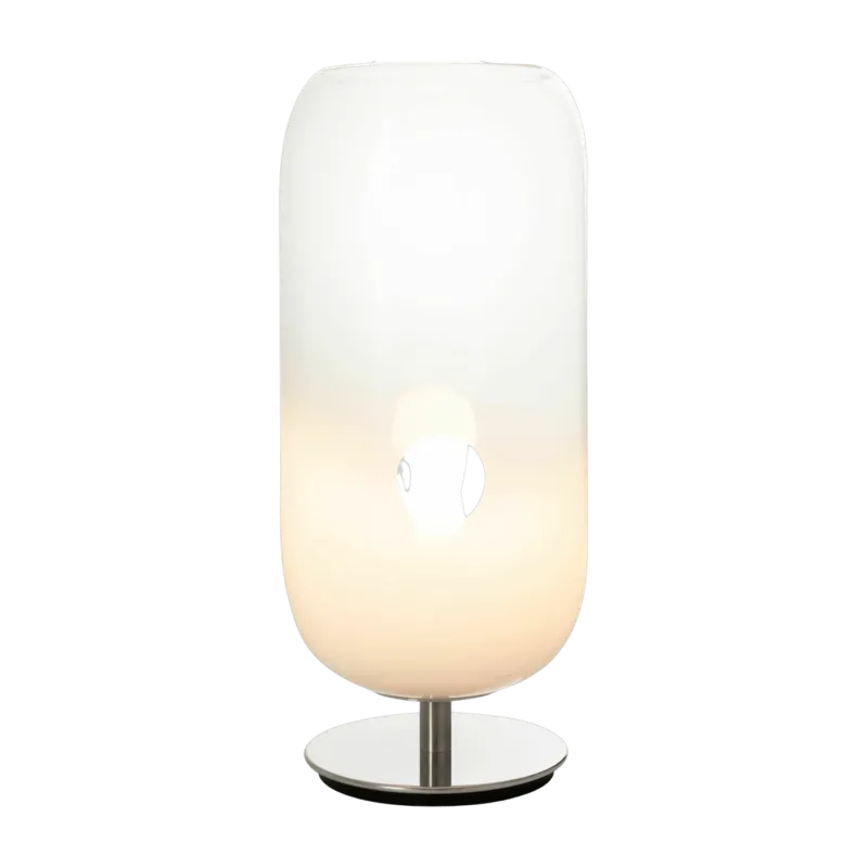Petite lampe de table blanche Gople - Artemide - The Cool Republic
