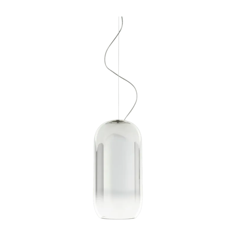 Petite suspension argentée Gople - Artemide - The Cool Republic