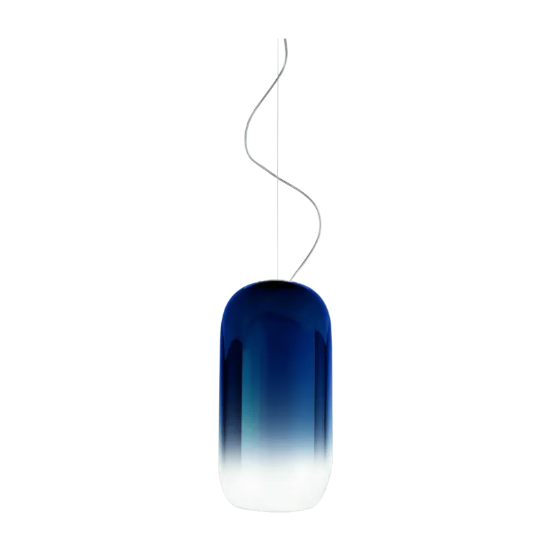Petite suspension bleue Gople - Artemide - The Cool Republic