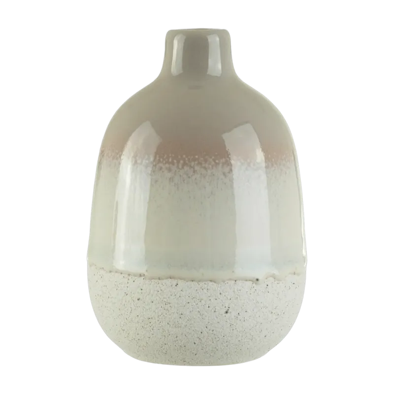 Petite vase en grès gris Mojave Glaze - Saass & Belle - The Cool Republic