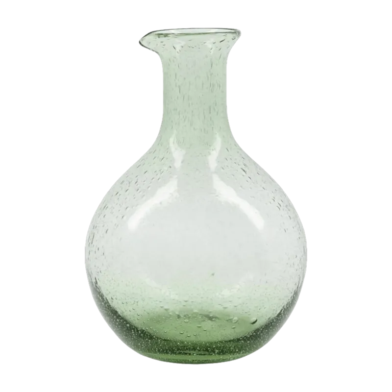 Pichet en verre vert clair Rich - House Doctor - The Cool Republic