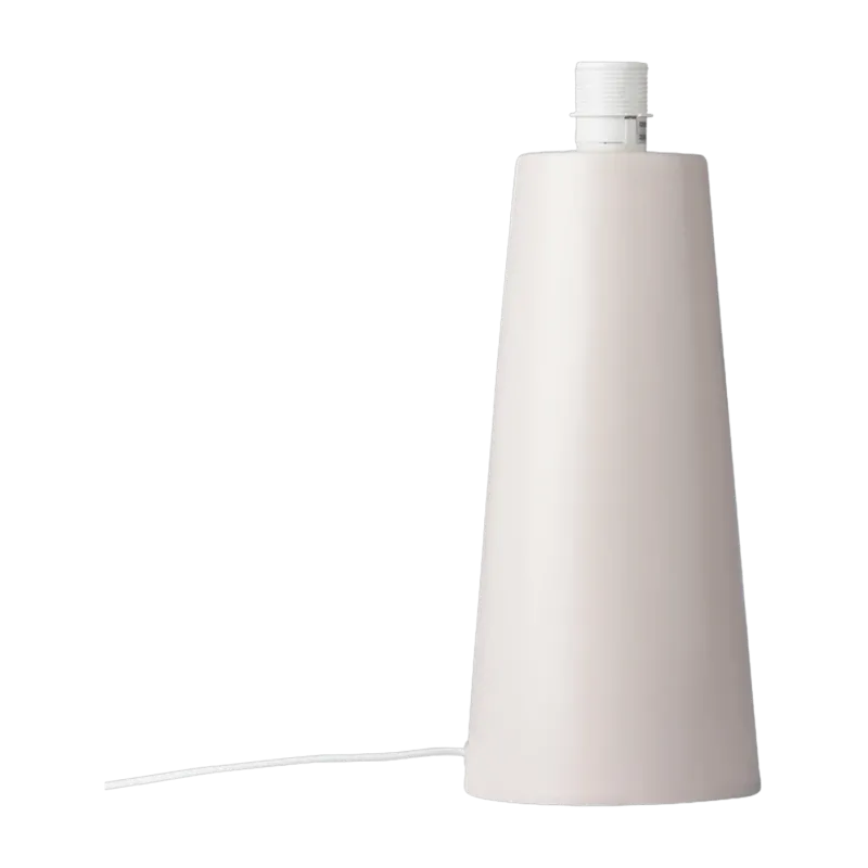 Pied de lampe conique naturel Skin M mat - Hkliving - The Cool Republic