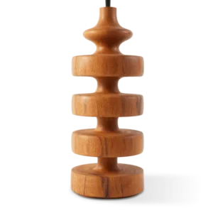 Pied de lampe en bois de dimb 24x60cm Gouda - Pols Potten - The Cool Republic