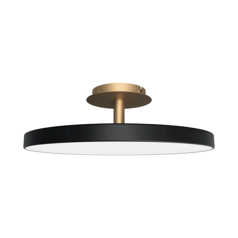 Plafonnier en acier noir 60x31cm Asteria - Umage - The Cool Republic