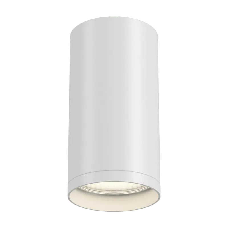 Plafonnier en aluminium blanc 10 x 5,2 cm Focus S - Maytoni - The Cool Republic