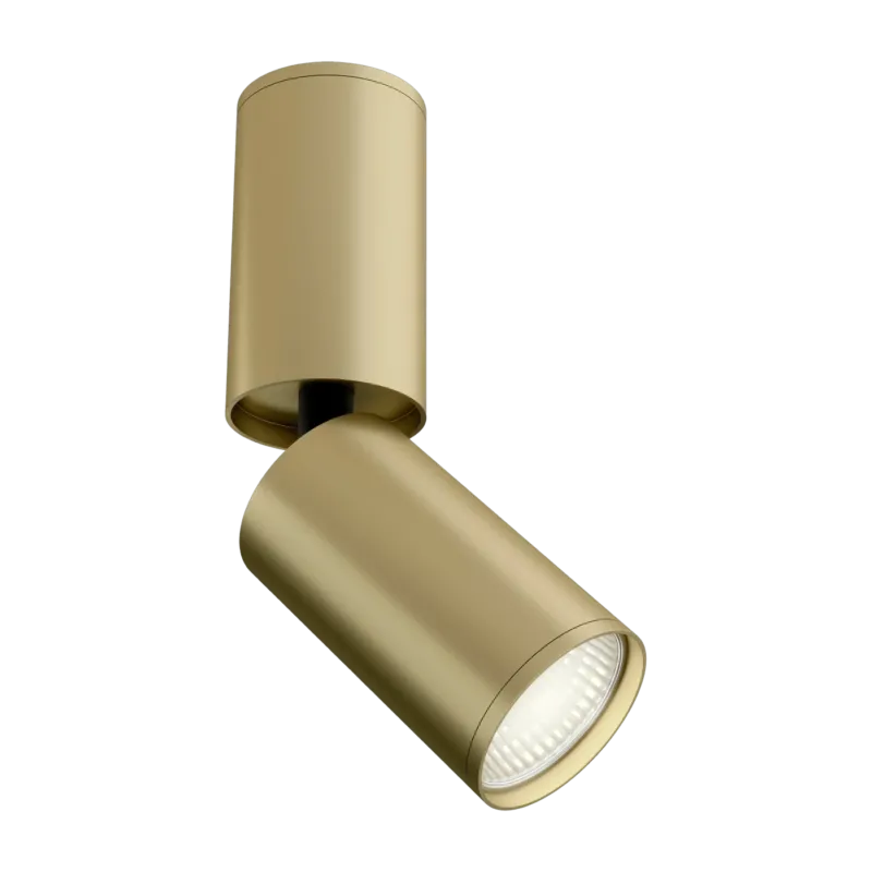Plafonnier en aluminium or menthe 19,2 x 5,2 cm Focus S - Maytoni - The Cool Republic