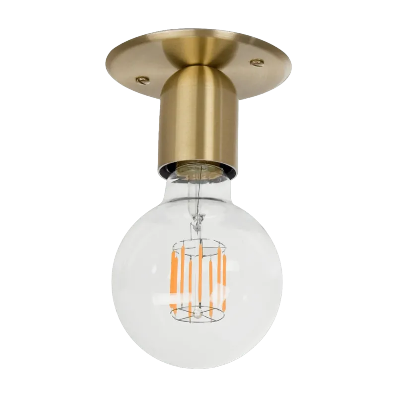 Plafonnier en métal doré 10,5 cm Regal - Belid - The Cool Republic