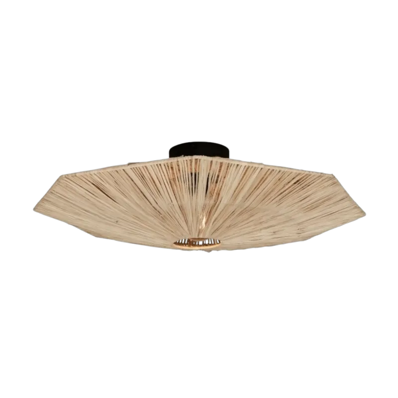 Plafonnier en raphia 65cm Panama - Good&Mojo - The Cool Republic