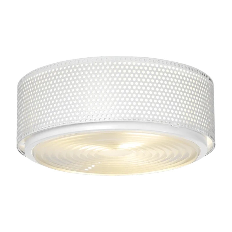 Plafonnier G13 Large Blanc Pierre Guariche - Sammode - The Cool Republic