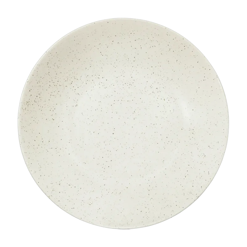 Plat à pates en grès crème 29 cm Nordic Vanilla - Broste Copenhagen - The Cool Republic