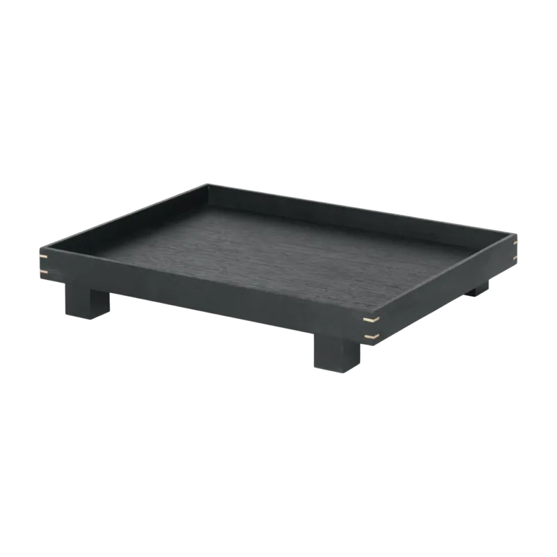 Plateau en chêne noir 36 x 6 x 28 cm Bon - Ferm Living - The Cool Republic